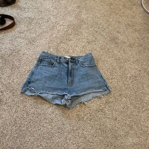 Abercrombie Denim Blue Women's Shorts